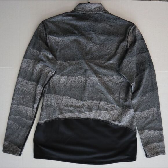 Odlo 188621 Women Sz L Black Whistler Eco Turtle Neck 1/4 Zip Base Layer L/S Top - Picture 10 of 10